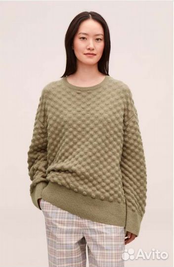 Свитер оригинал шерсть cos