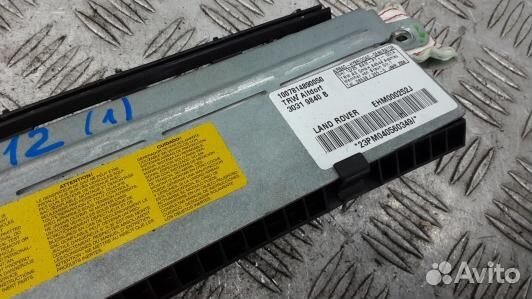 Подушка безопасности пассажира land rover range ro