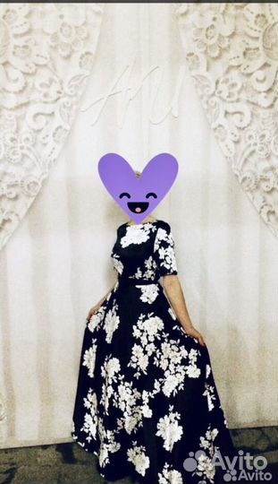 Вечернее платье в пол