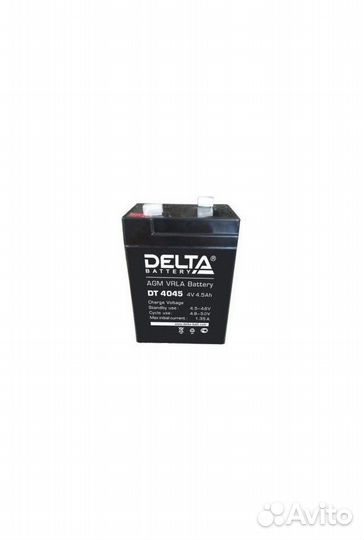 Аккумулятор герметичный 4В 4,5Ач delta DT4045 (70*