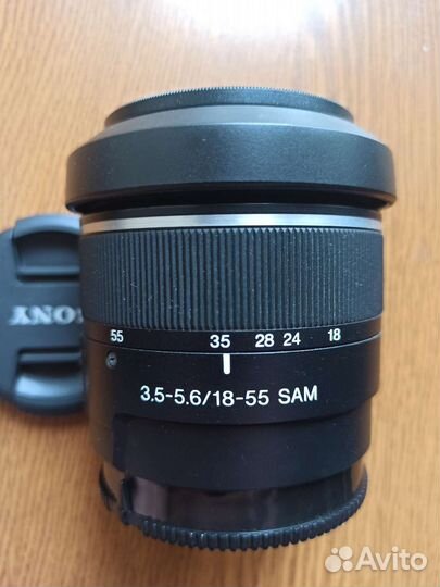 Объектив DT 3,5-5,6/18-55 для sony Alpha