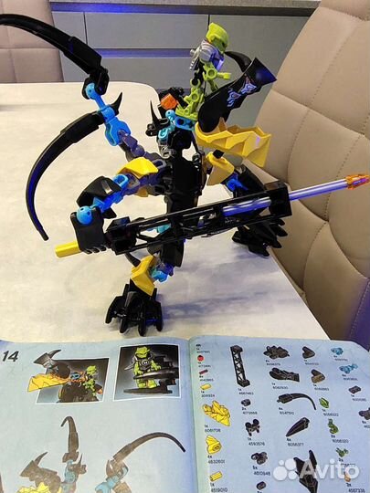 Lego Hero Factory 44017,44020,6282,44007, миниСурж