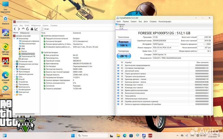 Абсолютно новый Ноутбук Tecno Megabook K16S