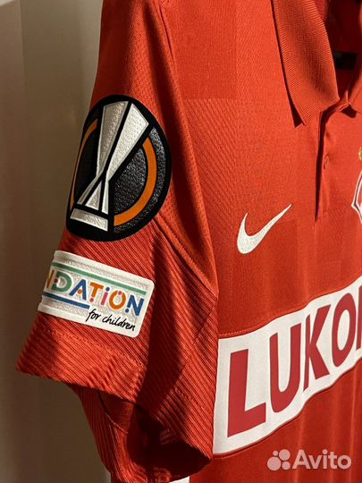 Игровая футболка Спартак (Москва) Лига Европы