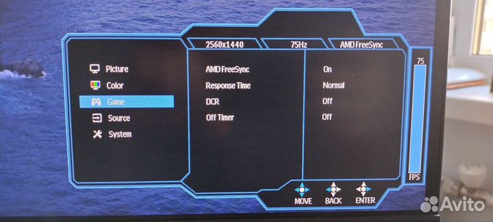 2k 75 Гц Монитор Samsung F27T700QQI