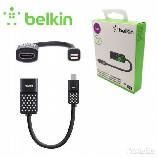 Переходник Belkin hdmi - mini Display Port Apple