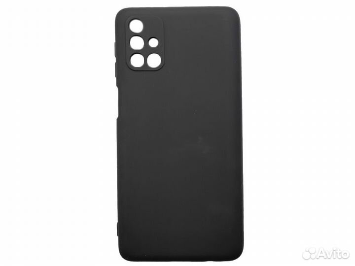 Чехол Samsung Galaxy M31S накладка/силикон черный