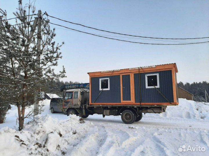 Бытовка для дачи привезем за 6 часов