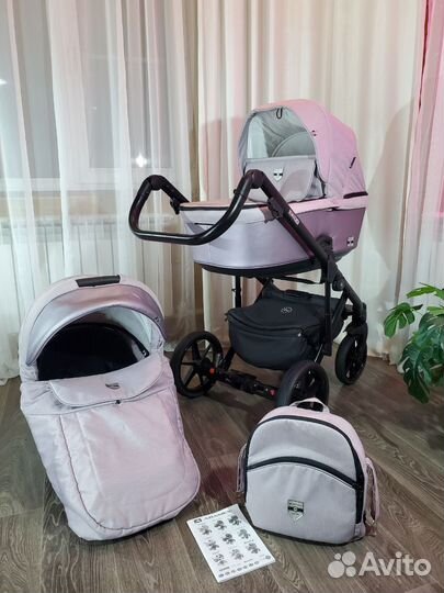 Коляска Adamex Еmilio (2 в 1)