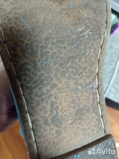 Сапоги женские для образа Снегурочки 38 размер