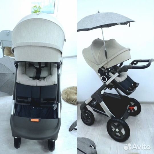 Коляска Stokke Trailz 3 в 1 + tatamia