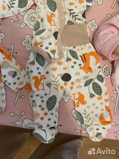 Вещи для новорожденных, комплект