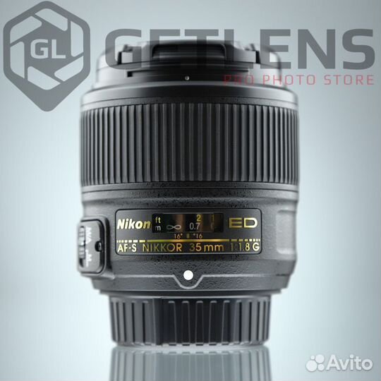 Nikon 35mm f/1.8 G AF-S Nikkor FX (Новый)