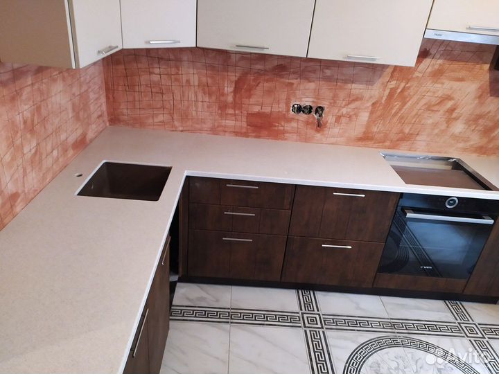 Каменная столешница для кухни м2