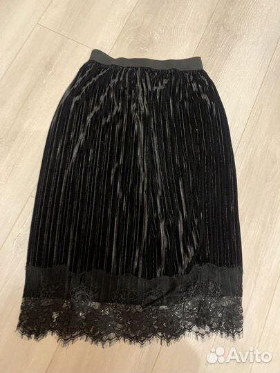 Юбка миди бархатная Koton