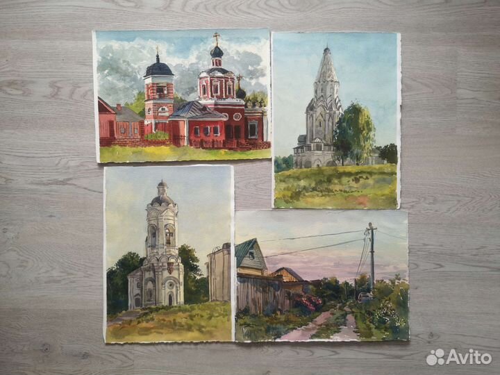 Картины этюды пейзаж