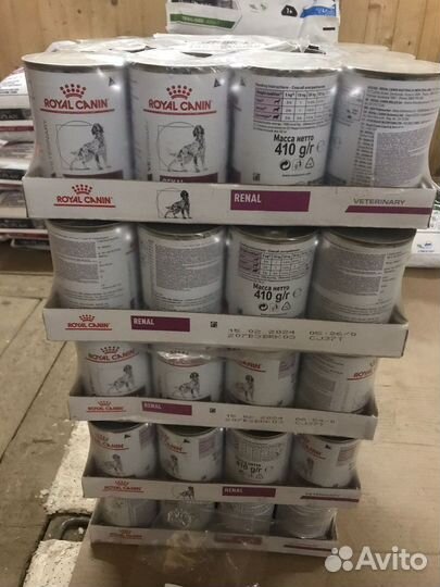 Влажный корм для собак Renal паштет