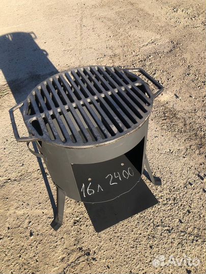 Решетка гриль чугунная