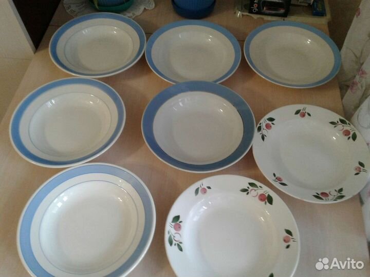 Глубокие суповые тарелки