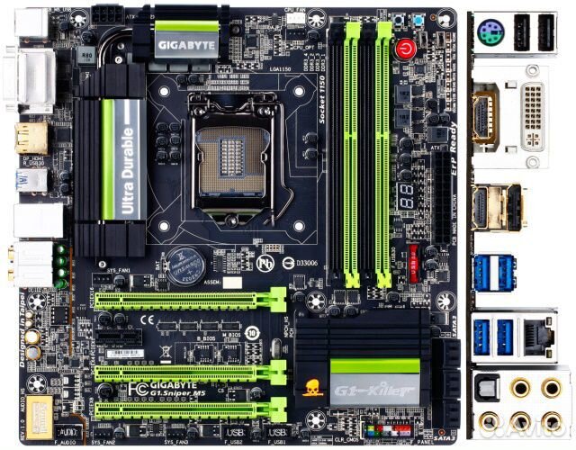 1150 драгунова GA-Z87 sniper M5 + i7-4790K