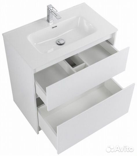 Мебель для ванной BelBagno Kraft-800-PIA-BB800ETL Bianco Opaco