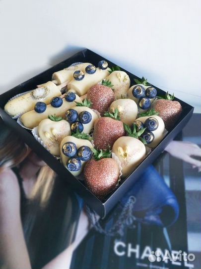 Набор клубники в шоколаде