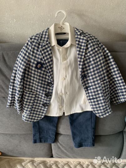 Костюм тройка праздничный для мальчика 92, 98