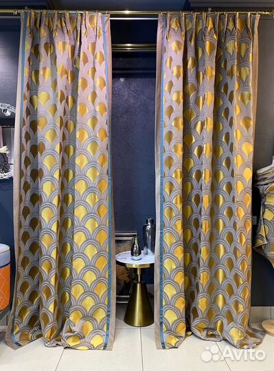 Шторы с отделкой авторские