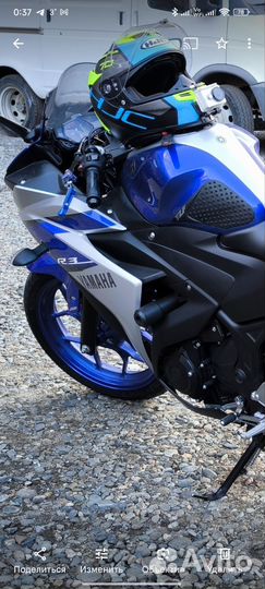 Слайдеры Yamaha YZF R3 15-18