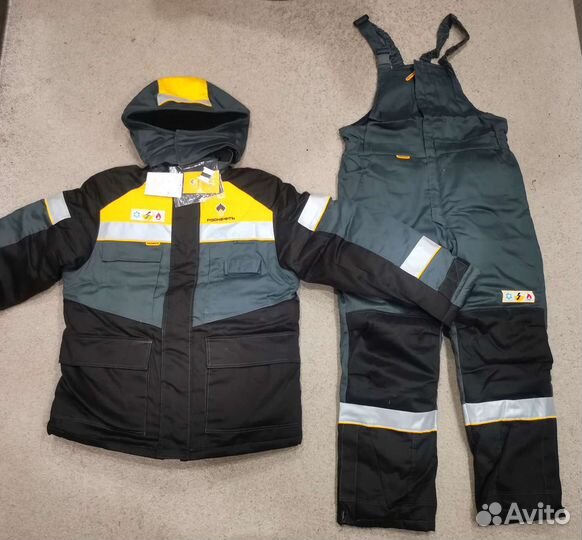Спецодежда Роснефть 48-50/170-176 зимняя рабочая