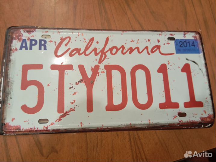 Сувенирные номера США