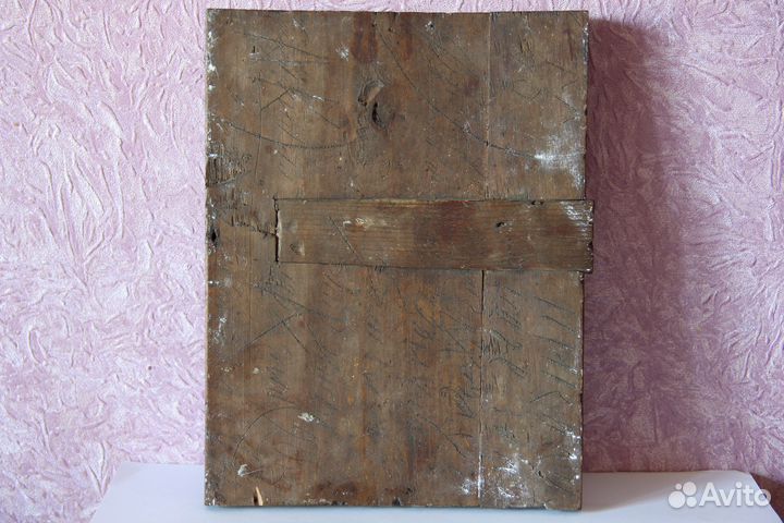 Икона Николай Чудотворец 19 век