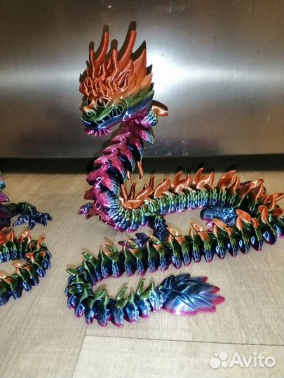 Китайский императорский дракон 3д печать