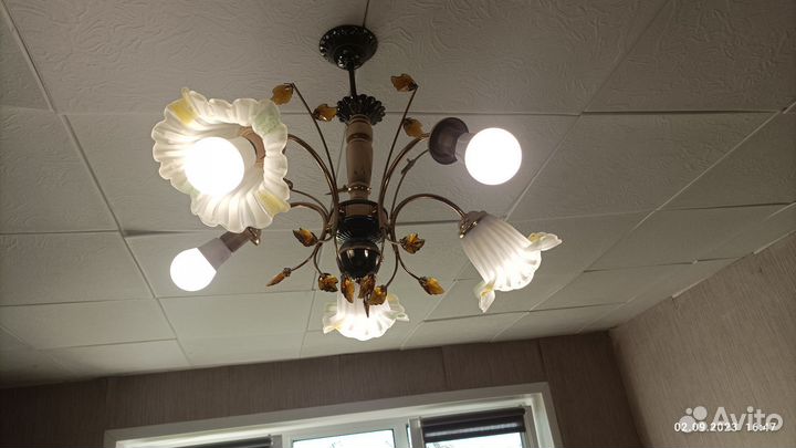Люстра бу