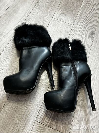 Ботильоны зимние