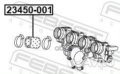 Патрубок впускного коллектора audi A4/avant 200