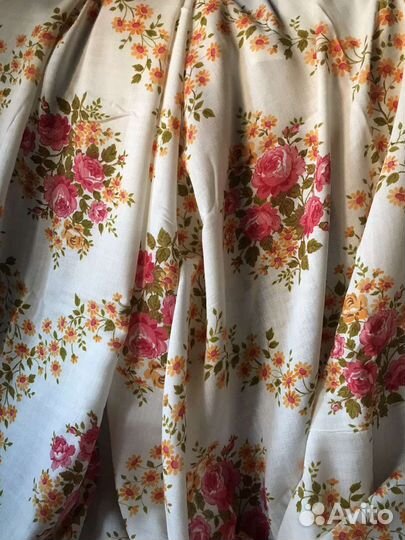 Шторная ткань на занавески.ссср