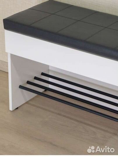 Новая обувница, банкетка с выдвижным ящиком
