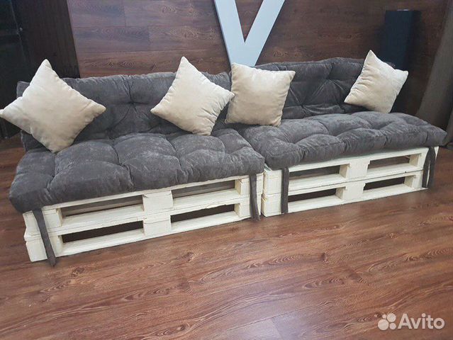 Подушки на садовую мебель, матрац на шезлонги