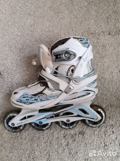 Роликовые коньки взрослые, р-р 38-39