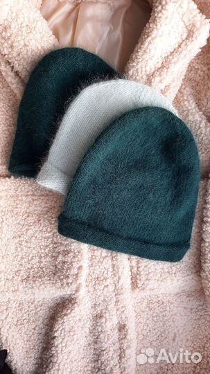 Шапка женская вязаная ручная работа