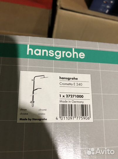 Душевая система с термостатом Hansgrohe 27271000