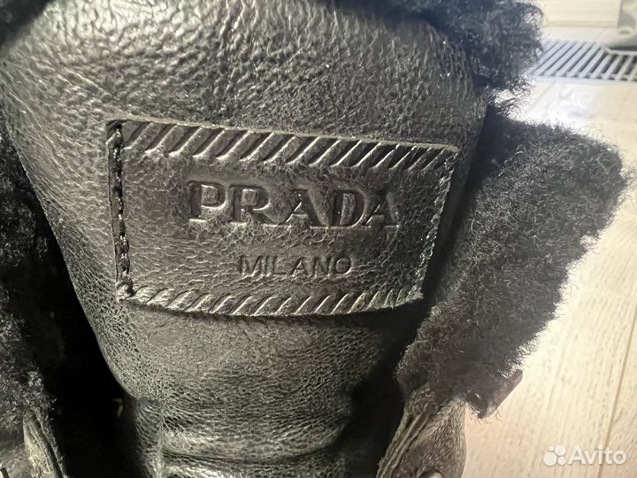Зимние ботинки Prada