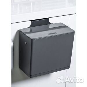 Ведро для мусора, FoodAtlas JAH-544, 3л (серый)