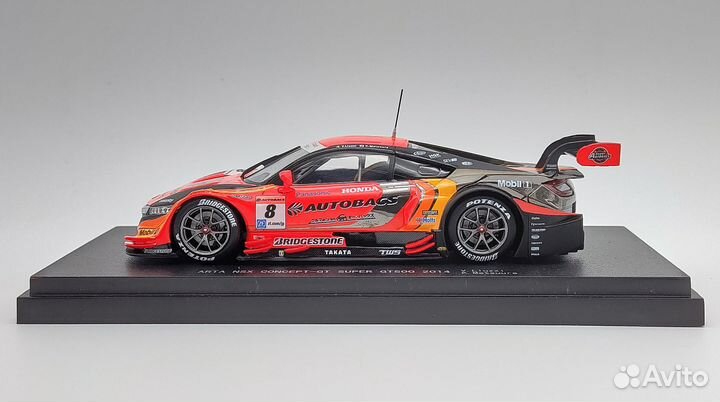 Honda NSX 2014 Concept-GT Super GT500 #8 ebbro 1/4