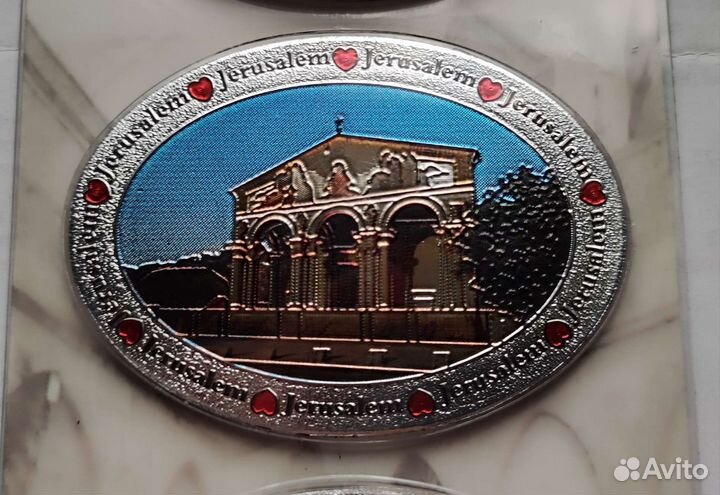 Магниты сувенирные (набор 3 шт), Иерусалим