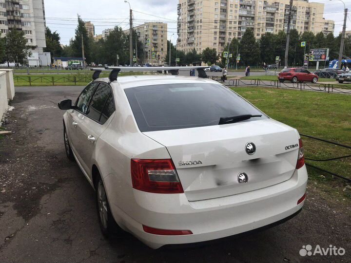 Багажник на гладкую крышу Skoda Octavia