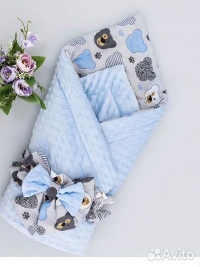 Конверт одеяло на выписку