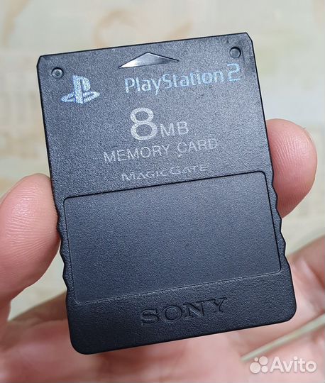 Карта памяти PS2. Чип Samsung. Оригинал