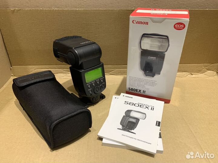 Вспышка Canon 580 ex ii